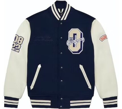 OVO Collegiate Varsity Jacket Navy
