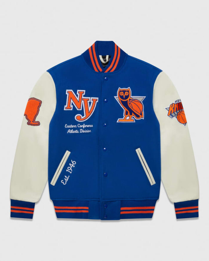 OVO Knicks Varsity Jacket