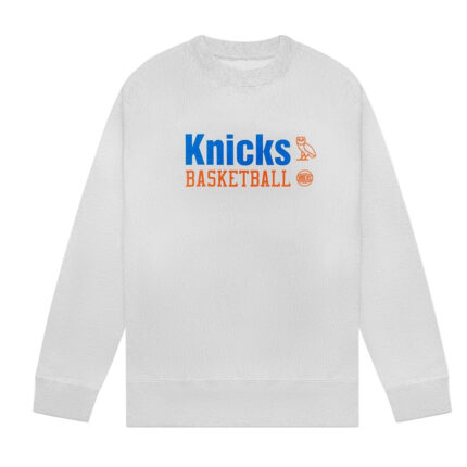 OVO X NBA Knicks Sweatshirt Grey