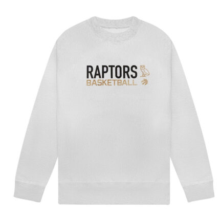 OVO X NBA Raptors Sweatshirt Grey