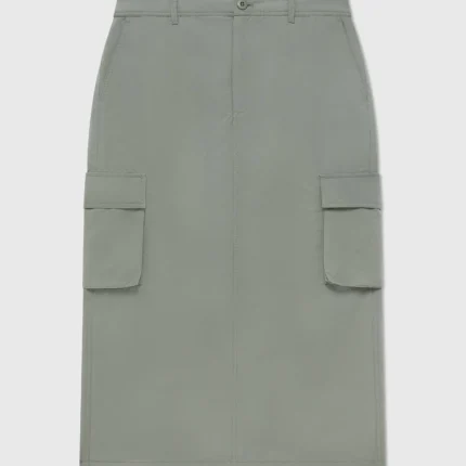 Ovo Nylon Cargo Skirt