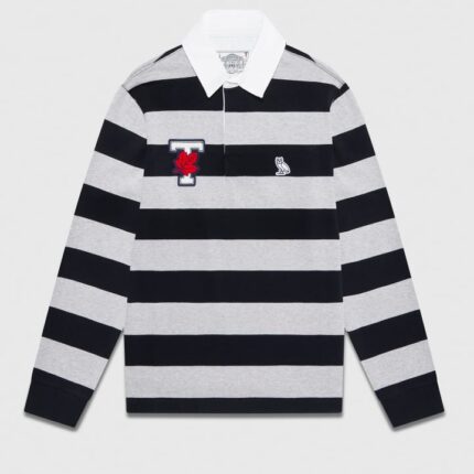 Ovo U of T Striped Rugby Polo